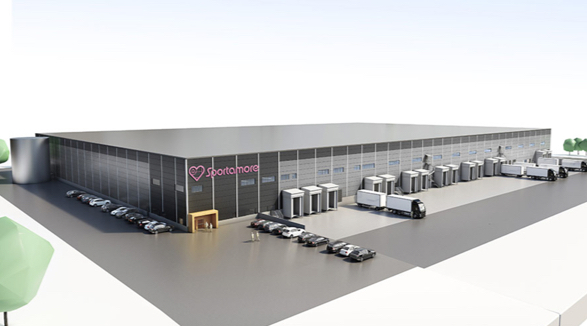 Du visar för närvarande Fyra logistikhallar för Bockasjö AB