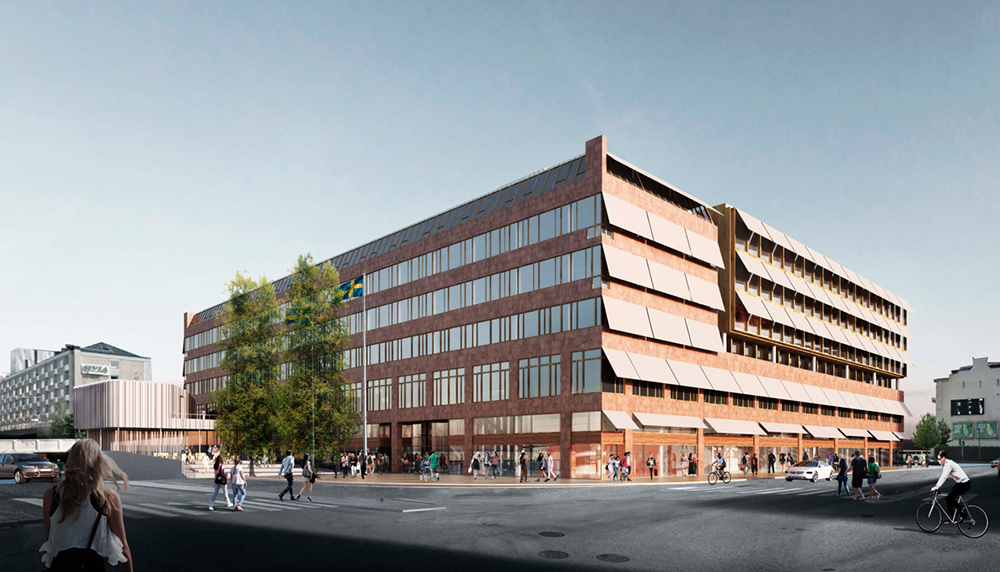 Du visar för närvarande Uppsala Stadshus