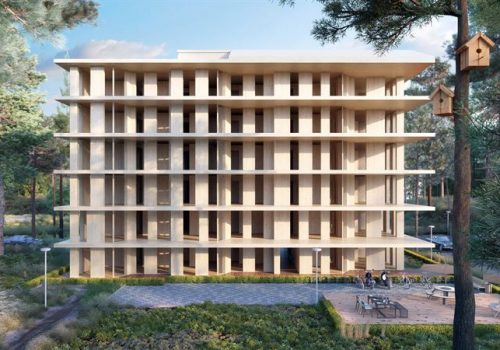 Läs mer om artikeln BST installerar högt i trä och vinner mark i Finland